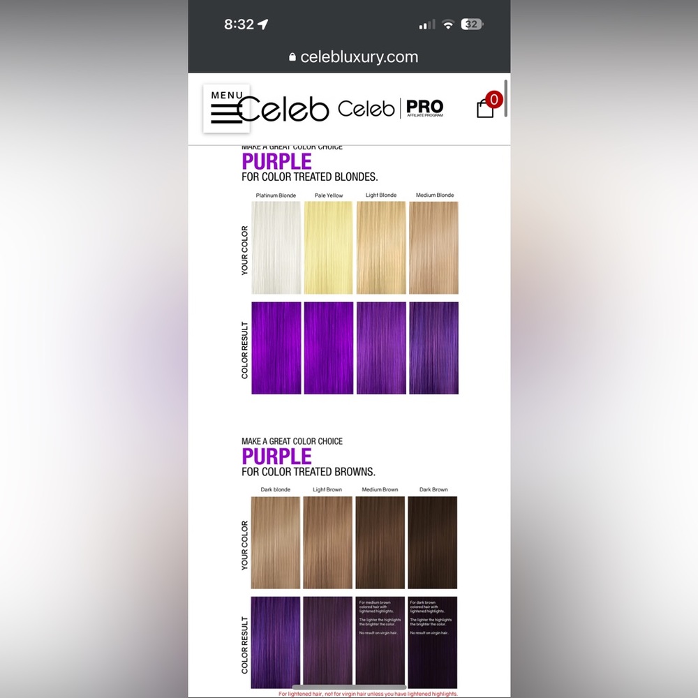Viral Hair – Colorwash Vivid purple Daily hydrating color depositing shampoo